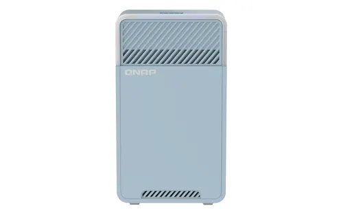 QNAP QMiro-201W router bezprzewodowy Gigabit Ethernet Dual-band (2.4 GHz/5 GHz) Niebieski