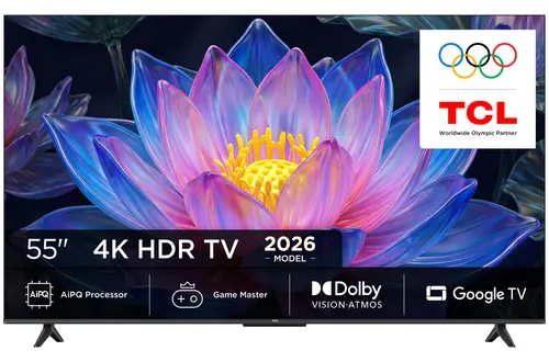TCL P6L 55P6L Telewizor 139,7 cm (55") 4K Ultra HD Smart TV Wi-Fi Czarny 270 cd/m²