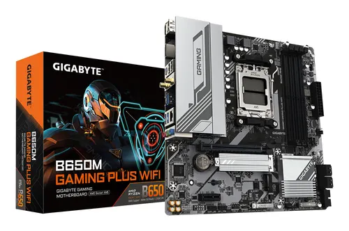GIGABYTE B650M GAMING PLUS WIFI AMD B650 Gniazdo AM5 micro ATX