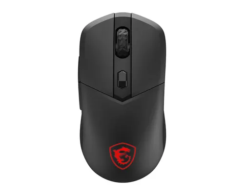 MSI VERSA 300 ELITE WIRELESS myszka Gaming Dla praworęcznych RF Wireless + Bluetooth + USB Type-C Optyczny 26000 DPI