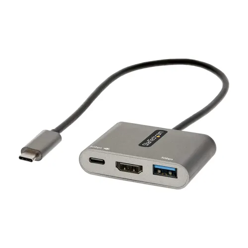 StarTech.com CDP2HDUACP2 stacja dokująca Przewodowa USB 3.2 Gen 1 (3.1 Gen 1) Type-C Szary