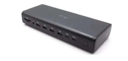 i-tec CA6MONITORDOCKPD stacja dokująca Przewodowa USB 3.2 Gen 1 (3.1 Gen 1) Type-C Czarny