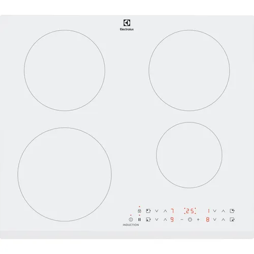 Electrolux LIR60430BW Biały Wbudowany 60 cm Płyta indukcyjna strefowa 4 stref(y)