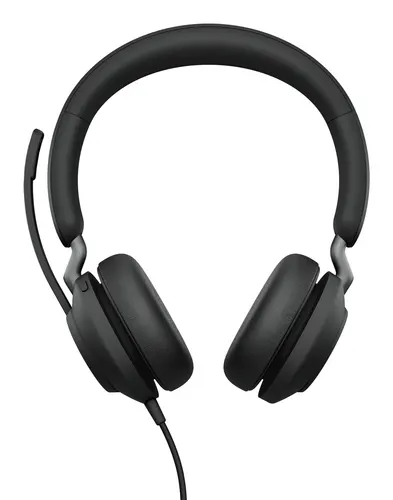 Jabra Evolve2 40 SE Zestaw słuchawkowy Przewodowa Opaska na głowę USB Type-C, Microsoft Teams, stereo