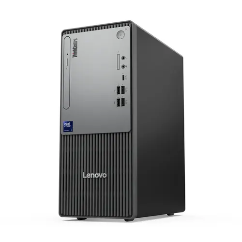 Lenovo ThinkCentre neo 50t Gen 6 Intel Core Ultra 5 225 16 GB DDR5-SDRAM 512 GB SSD Windows 11 Pro Tower PC Czarny, Ultra 5 225 / 512 GB / DVD-RW