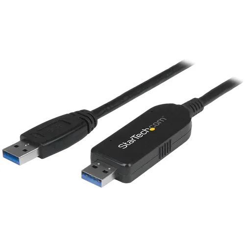 StarTech.com USB3LINK kabel USB USB 3.2 Gen 1 (3.1 Gen 1) 1,8 m USB A 5 Gbit/s Czarny