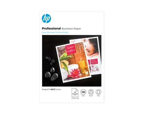 HP Papier Professional Business, matowy, 180 g/m2 A4 (210 × 297 mm), 150 arkuszy