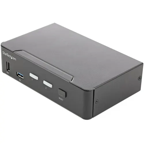 StarTech.com SV231HU34K6 przełącznik KVM Możliwości montowania w stelażu Czarny