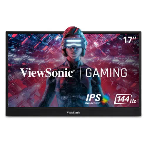 Viewsonic VX Series VX1755 monitor komputerowy 43,2 cm (17") 1920 x 1080 px Full HD LED Czarny, Szary