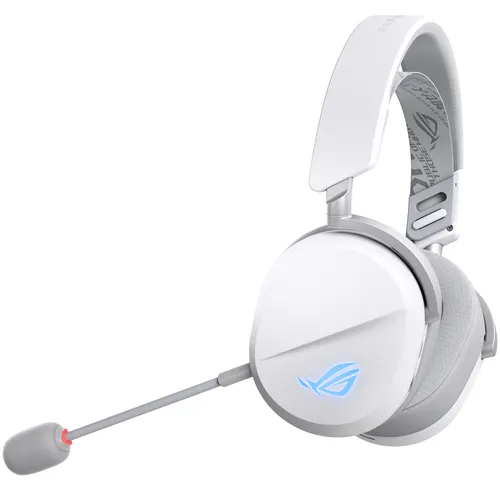 ASUS ROG Pelta Zestaw słuchawkowy Przewodowy i Bezprzewodowy Opaska na głowę Gaming USB Type-C Bluetooth Biały