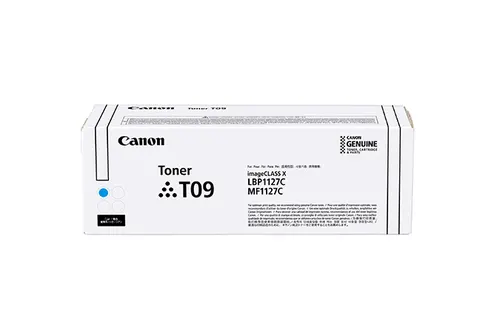 Canon T09 kaseta z tonerem 1 szt. Oryginalny Cyjan