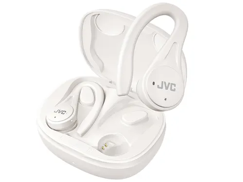 JVC HA-EC25T Zestaw słuchawkowy True Wireless Stereo (TWS) Nauszny, Douszny Połączenia/muzyka Bluetooth Biały