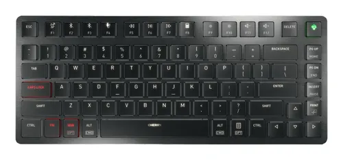 CHERRY KW X ULP 2.0 MINI klawiatura Dom/Biuro USB + RF Wireless + Bluetooth QWERTY US English Czarny
