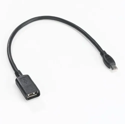 Motorola Mini USB/USB F kabel USB Mini-USB A USB A Czarny
