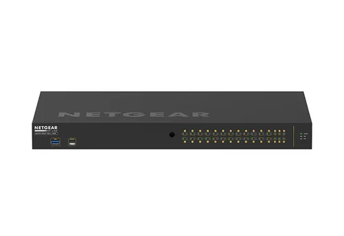 NETGEAR GSM4230P Zarządzany L2/L3 Gigabit Ethernet (10/100/1000) Obsługa PoE 1U Czarny