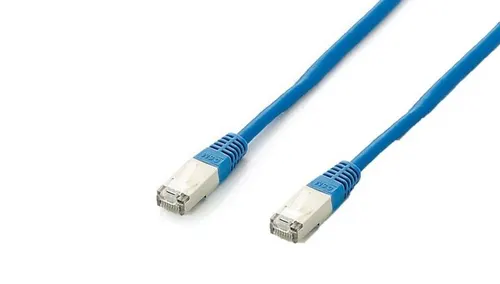 Equip 605638 kabel sieciowy Niebieski 15 m Cat6a S/FTP (S-STP) Okrągły