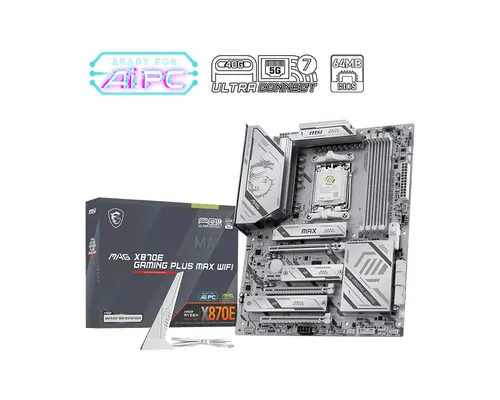 MSI MAG X870E GAMING PLUS MAX WIFI płyta główna AMD X870E Gniazdo AM5 ATX