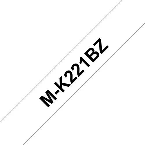 Brother M-K221BZ taśmy do etykietowania Czarny na białym