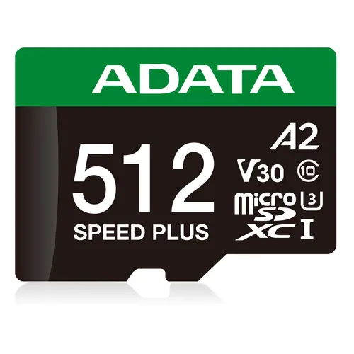 ADATA Speed Plus 512 GB MicroSDXC Klasa 10