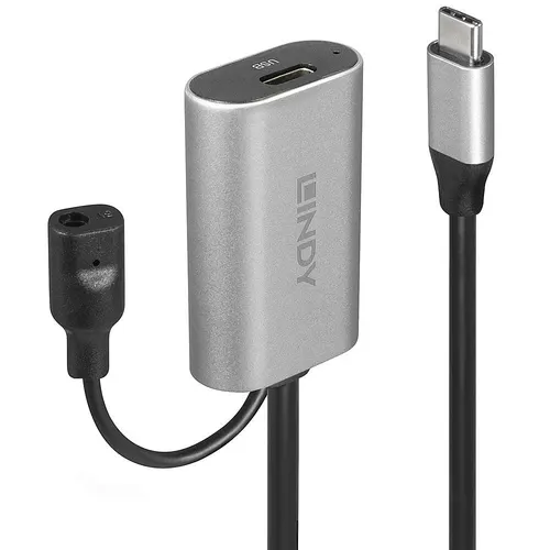 Lindy 43271 kabel USB USB 3.2 Gen 1 (3.1 Gen 1) 5 m USB C 5 Gbit/s Czarny