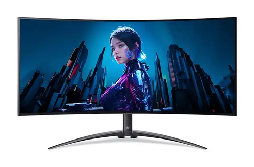 Acer UM.TXXEE.001 monitor komputerowy 99,1 cm (39") 3440 x 1440 px UltraWide Quad HD OLED Czarny