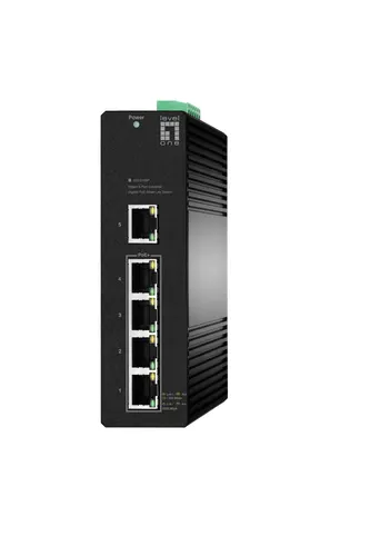 LevelOne IGS-2105P przełącznik sieciowy Zarządzany L2 Gigabit Ethernet (10/100/1000) Obsługa PoE