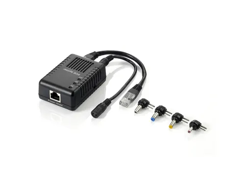 LevelOne POS-1002 rozgałęziacz sieciowy Obsługa PoE Czarny