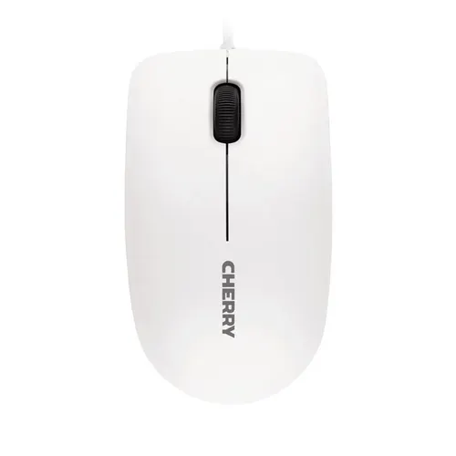 CHERRY MC 1000 myszka Biuro Oburęczny USB Typu-A Optyczny 1200 DPI, szary
