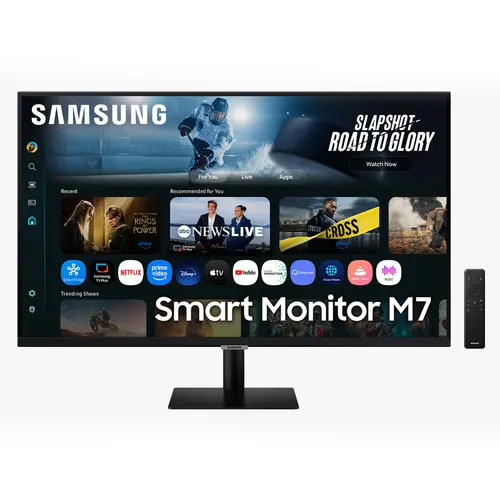 Samsung M7 M70F monitor komputerowy 81,3 cm (32") 3840 x 2160 px 4K Ultra HD LCD Czarny