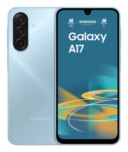 Samsung Galaxy A17 17 cm (6.7") Hybrid Dual SIM 4G USB Type-C 4 GB 128 GB 5000 mAh Jasny Niebieski