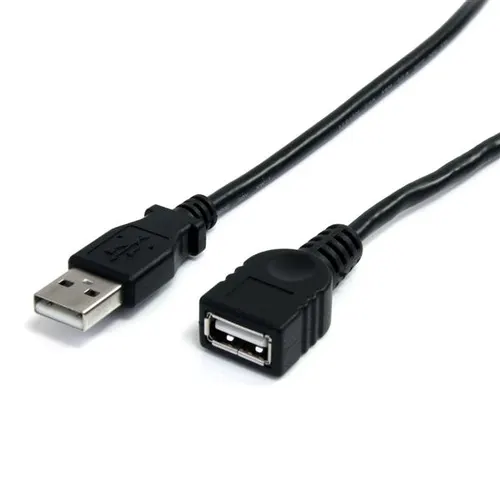StarTech.com USBEXTAA6BK kabel USB 1,83 m USB A 0,48 Gbit/s Czarny