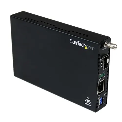 StarTech.com ET91000SFP2 konwerter sieciowy 1250 Mbit/s Czarny