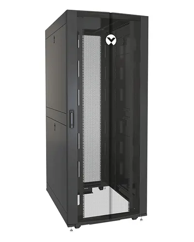 Vertiv VR3150SP stojak 42U Stojak wolnostojący Czarny, Przezroczysty