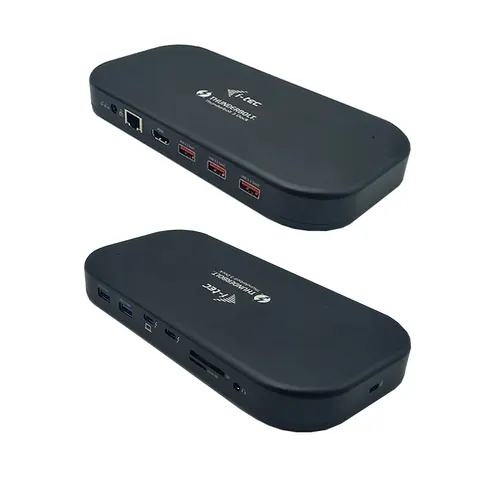 i-tec TB3HDMIDOCKPD stacja dokująca Przewodowa Thunderbolt 3 Czarny