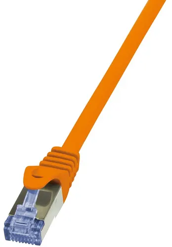 LogiLink Cat6a S/FTP, 3m kabel sieciowy Pomarańczowy S/FTP (S-STP)