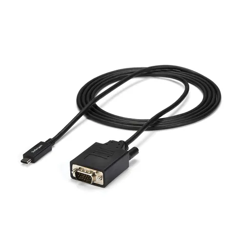 StarTech.com CDP2VGAMM2MB adapter kablowy 2 m USB Type-C VGA (D-Sub) Czarny