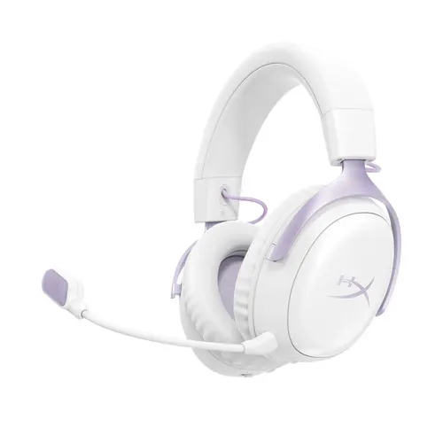 HyperX Słuchawki bezprzewodowe Cloud III S (lawendowe)