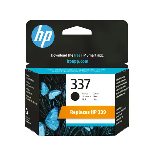 HP 337 oryginalny wkład atramentowy czarny