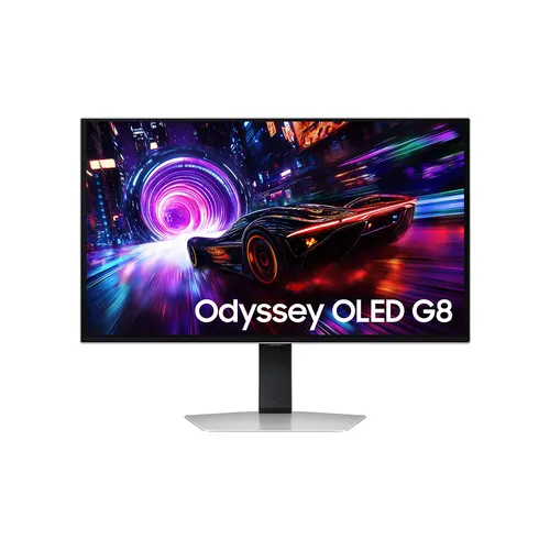 Samsung S32FG810SU monitor komputerowy 81,3 cm (32") 2160 x 3840 px 4K Ultra HD OLED Srebrny