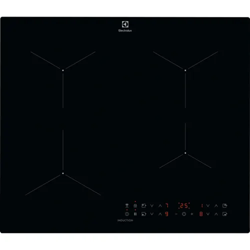 Electrolux LIL61434C Czarny Wbudowany 59 cm Płyta indukcyjna strefowa 4 stref(y)
