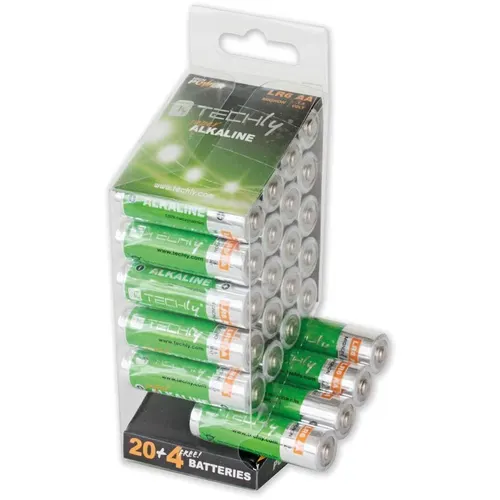 Techly LR06 AA 1.5V Jednorazowa bateria Alkaliczny, 24 szt.