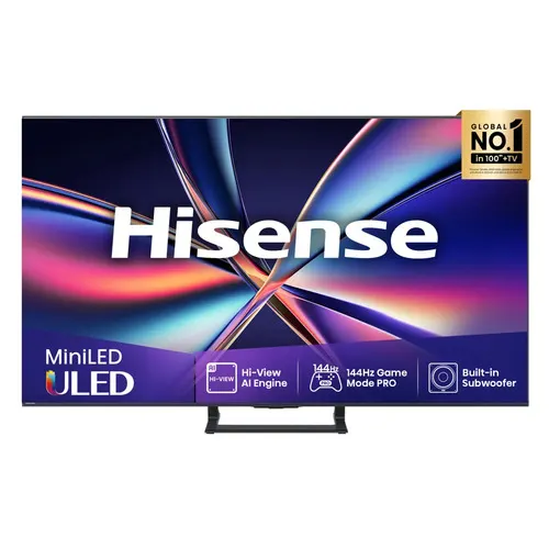 Hisense 55E8Q 139,7 cm (55") 4K Ultra HD Smart TV Wi-Fi Czarny, Szary 600 cd/m²