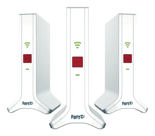 Mesh Set 20003109 siatkowy system wi-fi Dual-band (2.4 GHz/5 GHz) Wi-Fi 6E (802.11ax) Czerwony, Biały 2x2/4x4