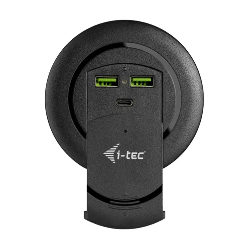 i-tec CHARGER96WD ładowarka do urządzeń przenośnych Uniwersalne Czarny Prąd przemienny Szybkie ładowanie Wewnętrzna
