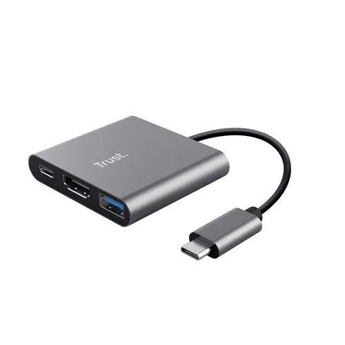 Trust Dalyx USB 3.2 Gen 1 (3.1 Gen 1) Type-C Aluminium, Czarny