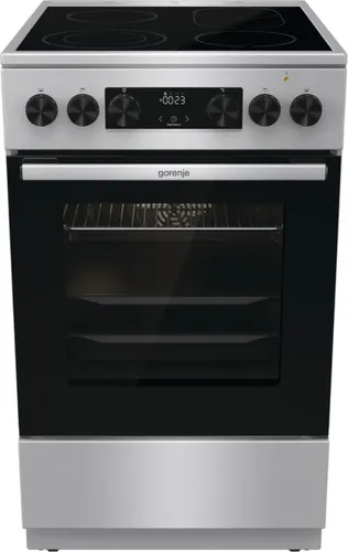 Gorenje GECS5C70XA pierkarnik Kuchenka wolnostojąca Prąd elektryczny Ceramiczna Stal nierdzewna