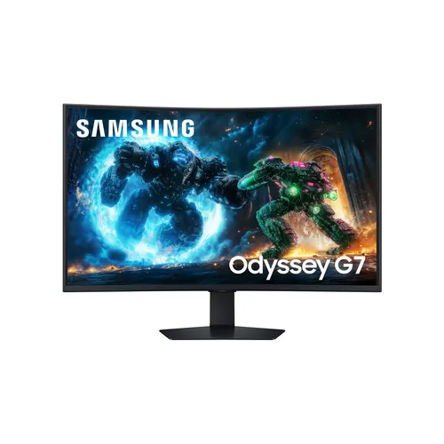 Samsung G75F monitor komputerowy 94 cm (37") 3840 x 2160 px 4K Ultra HD LCD Czarny