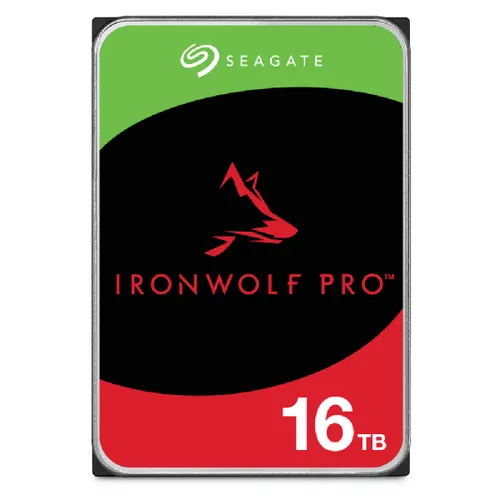 Seagate IronWolf Pro ST16000NT001 dysk twardy 16 TB 7200 RPM 256 MB 3.5" SATA III