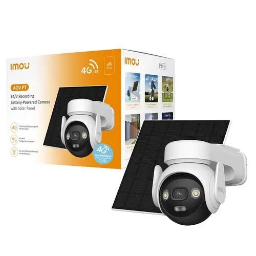 Imou AOV PT 5MP Obrotowa Kamera bezpieczeństwa IP Zewnętrzna 2880 x 1620 px Ściana (IPC-B7ED-5M1TEA-EU/FSP14)