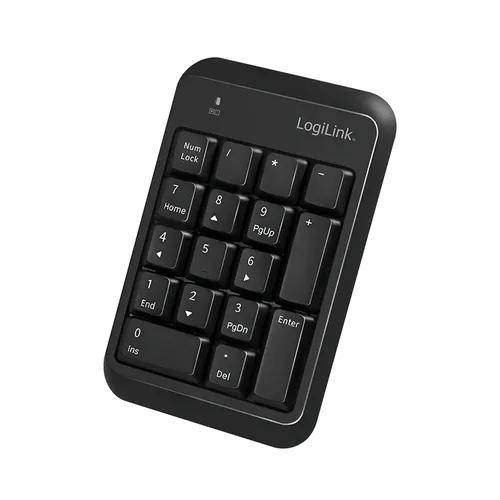 LogiLink ID0201 klawiatura numeryczna Laptop Bluetooth Czarny
